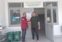 Ket foto : Desta Sekretaris DPD A-PPI Nagan Raya, saat berkunjung ke PT. Socfindo Kebun Seumayam, Kamis (27/03/2025).