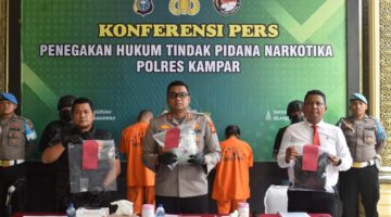 Barang Bukti Lengkap Diamankan, Dua Tersangka Narkoba Terancam Hukuman Mati atau Seumur Hidup