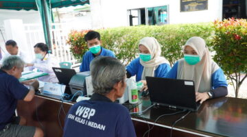 Rutan Kelas I Medan Gelar Skrining TB Bagi 200 Warga Binaan