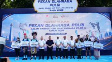 Wakapolri Buka Pekan Olahraga Polri Hari Bhayangkara ke-80, Tegaskan Semangat “Polri untuk Masyarakat”*