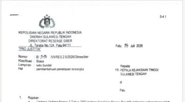 Anggota DPD RI Asal Sulteng Berinisial RA Ditetapkan Sebagai Tersangka, Berpotensi di PAW