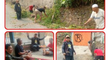 Cimerang Bersatu, Aksi Bersih Lingkungan Jadi Potret Harmoni dan Kepedulian Warga