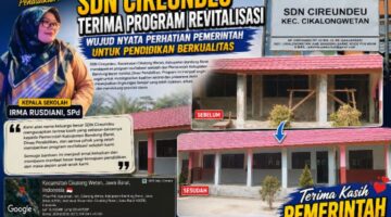 Revitalisasi SDN Cireundeu Cikalongwetan: Lima Ruang Kelas Direhabilitasi, Satu RKB Dibangun