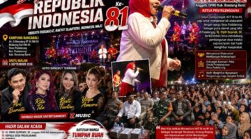 Hj. Pipih Supriati, SE. Gelar Perayaan HUT RI ke-81 di Padalarang, Ratusan Warga Tumpah Ruah Nikmati Hiburan Dangdut