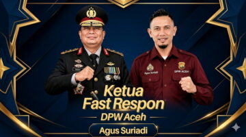 Ketua Fast Respon Counter Polri Nusantara DPW Aceh Ucapkan Selamat Hari Ulang Tahun Kapolda Aceh