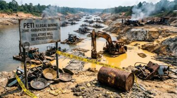 Mengapa Aparat Takut Sentuh Pemodal Emas Ilegal? Ironi Penegakan Hukum di Hulu Kapuas Dikuak