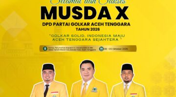 Panitia Musda X Golkar Aceh Tenggara Mantapkan Persiapan Teknikal dan Substansi demi Sukseskan Agenda Konsolidasi Partai pada 8 Oktober